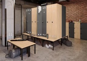 Öltözőszekrény, MAYAH Freedom SV-212, fehér (IBXLSZ01F)