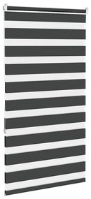 zebrafüggönnyel fekete szövetszélesség 65,9 cm poliészter