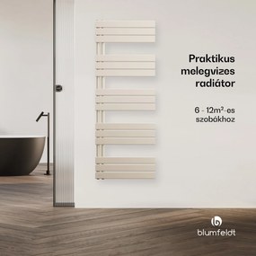 Blumfeldt Fairmont radiátor, 60 x 160 cm, falra szerelhető, modern kivitel, meleg víz