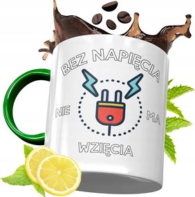 Zöld Bögre Villanyszerelőnek Születésnapra Ajándék