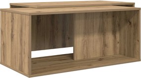 vidaXL Kávasztal Szett 2 pcs Artisan tölgy Faanyag