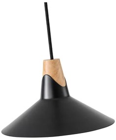 Csillár zsinóron 1xE27/15W/230V fekete