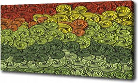 Vászonkép Színes hullámok 100x70 cm