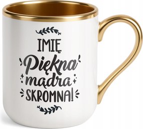 Prémium Bögre Arany Személyre szabott Nőnap Vicces Ajándék