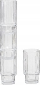 Lynnaso pohár szett átlátszó magas, 4 db 0,3 l Homla
