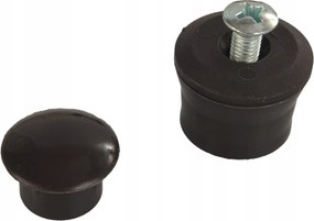 Redőny stopper kerek barna sötét