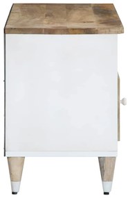 tömör mangófa TV-szekrény100x33,5x46 cm