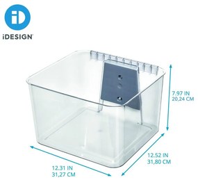 Újrahasznosított műanyag fali tárolódoboz iD Wallspace - iDesign