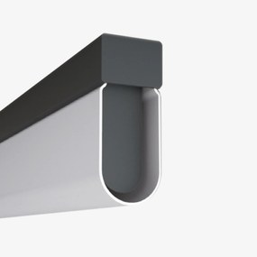 Lucis mennyezeti és fali lámpa Aula 50W Led 3000K akrilüveg szürke A