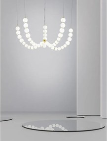 Függeszték Fehér PERLA NOVA LUCE 9695203