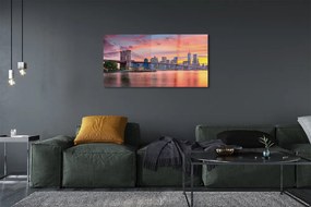 Üvegképek Bridge sunrise 125x50 cm