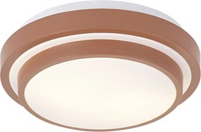 Modern Sienna mennyezeti lámpa fehér színnel 34 cm IP44 - Walden