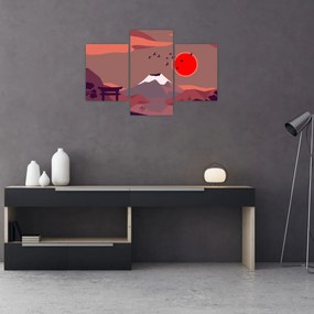 Kép - Fuji hegység (90x60 cm)