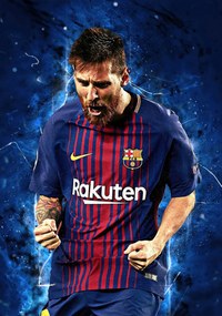 Poszter, Lionel Messi, Argentína