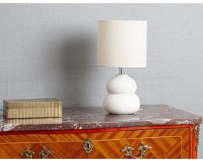 Cottex 8000120-5000 - LUCIE asztali lámpa 1xE14/8W/230V krémszínű