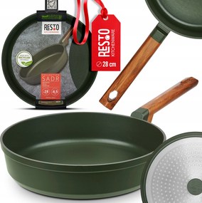 Serpenyő Resto Sadr 28CM Indukciós Alumínium Ergonómikus Tapadásmentes