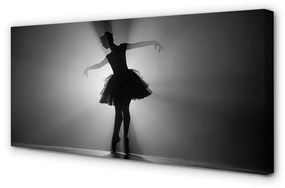 Canvas képek Balerina szürke háttér 120x60 cm