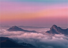 Fotótapéta Hegyek Ég 3D Táj Hálószoba Nappali Tapéta Flizelina 400x280