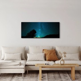 Egy éjszakai égbolt csillagokkal (120x50 cm)