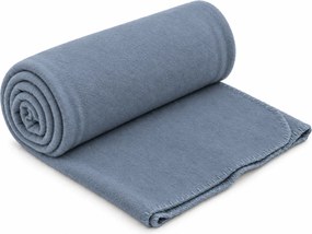 Fleece takaró FLEORA, szürkéskék Méret: 150 x 200 cm