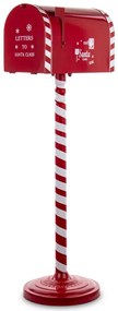 Skrzynka Na Listy metal czerwony 94x25x24 cmcm