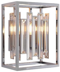 Endon 81932 - ACADIA fali lámpa 1xE14/40W/230V fényes króm