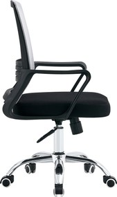 Irodai szék, háló szürkésbarna TAUPE/szövet fekete, APOLO 2 NEW