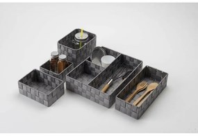 Tárolórendszer Compactor TEX 12 x 12 x 7 cm, fehér