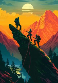 Poszter 42x59,4cm A csúcson