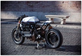 Poszterek 185x125 Klasszikus motorkerékpár Motor