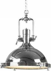 King Home INVICTA INDUSTRIAL HL347CH/BLHV1-1 Függőlámpa 1x40W/E27 IP20