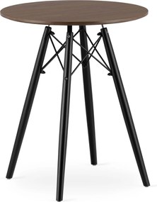 OSLO étkezőasztal kőris dekorációval 60x60