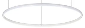Ideal Lux - LED Csillár zsinóron HULAHOOP LED/28W/230V 3000K átm. 61 cm CRI 90 fehér