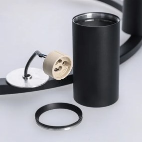 BRILAGI - Kábeles függeszték SELE 6xGU10/30W/230V fekete