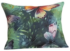 Dekoratív párnahuzat COLORFUL BUTTERFLY 40x50 cm, színes