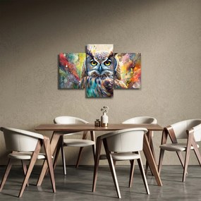 Kép - Egy bagoly festménye (90x60 cm)
