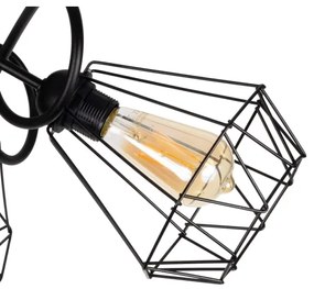 Csillár zsinóron DIAMENT 3xE27/60W/230V