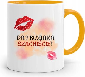 Sakkozóknak Sárga Bögre Születésnapi Ajándéknak, fényképes nyomattal