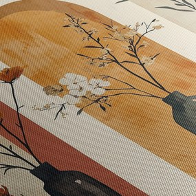 Kép - Vázák boltívekben (120x50 cm)