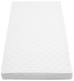 Gyerek matrac New Baby BASIC 120x60x8 kókusz-hab-kókusz fehér