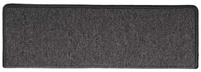 30 db antracitszürke lépcsőszőnyeg 65x21x4 cm