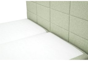 Franciaágy Boxspring 180 cm Revenant (mentol) (ágyráccsal és matraccal) (tárolóhellyel). 1098561