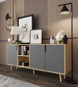 Latina Modern 180 - Sapphire Oak, Anthracite v2