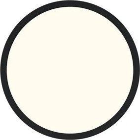 NORDLUX 47156003 OJA Kerek Mennyezeti Lámpa Fekete LED IP20