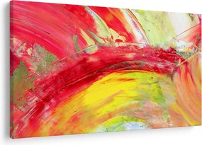 Absztrakció kép - festmény (90x60 cm)