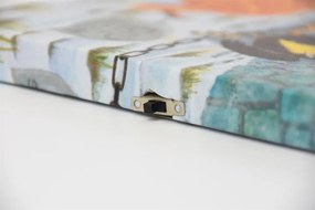 Fali kép Elátkozott kastély 9 LED 60 x 40 cm