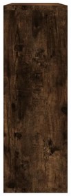 füstös tölgy színű szerelt fa fali polc 104 x 20 x 58,5 cm