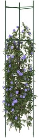 2 db acél és polipropilén paradicsomketrec 154 cm