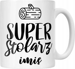 Kerámia bögre Személyre szabott Szuper Asztalos Ajándék