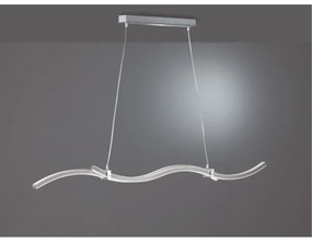 Reality - LED Csillár zsinóron WAVE LED/16W/230V + LED/9W